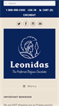 Mobile Screenshot of leonidas-chocolate.com